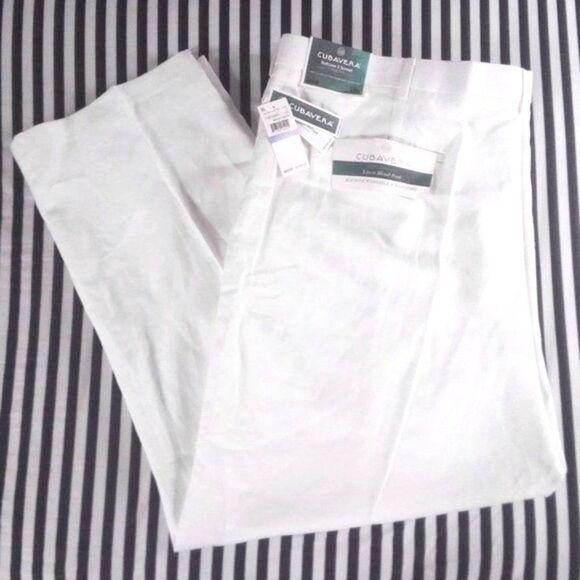 Mens CUBAVERA PERFORMANCE Pants Size W48 L30